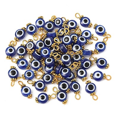 50 шт. подвески из смолы от сглаза PALLOY-FS00036-1