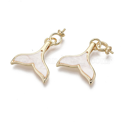 Кулоны из латуни с микропаве KK-R122-017-NF-1