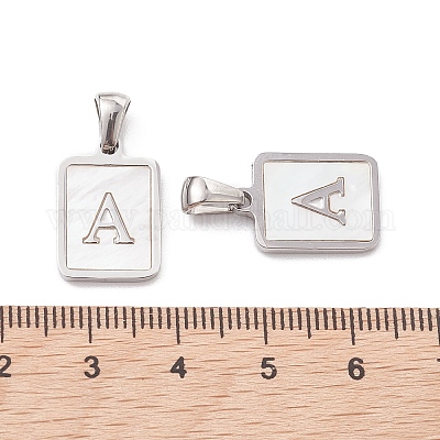 Подвески из нержавеющей стали 304 в форме ракушки STAS-G327-01P-A-1