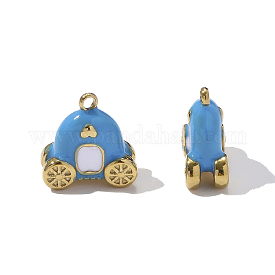 Подвески из нержавеющей стали 304 с эмалью STAS-OY001-54G-1