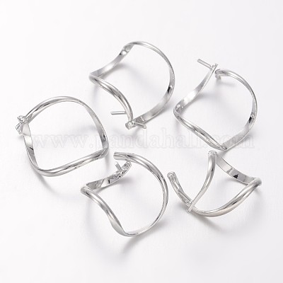 Латунные дужки с платиновым покрытием X-KK601-NF-1