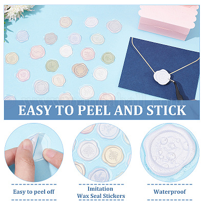 6 комплект 6-х видов самоклеящихся наклеек из ПВХ DIY-CP0007-62-1