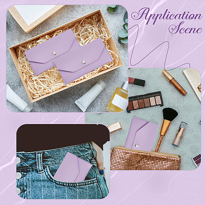 Кошельки из искусственной кожи с кнопками из сплава&nbsp;AJEW-WH20059-54B-1