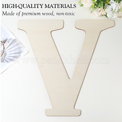 Письмо необработанные листы мдф WOOD-WH20012-008V-1