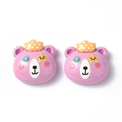 Непрозрачные кабошоны из смолы CRES-P023-02C-1