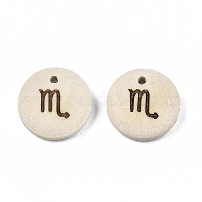 Деревянные подвески лазером WOOD-S053-51A-1