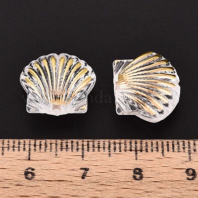 Прозрачные бусины из абс-пластика TACR-T028-78B-1