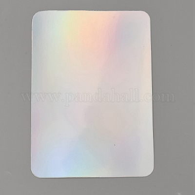 Прямоугольная лазерная бумажная карточка DIY-WH0588-87A-1