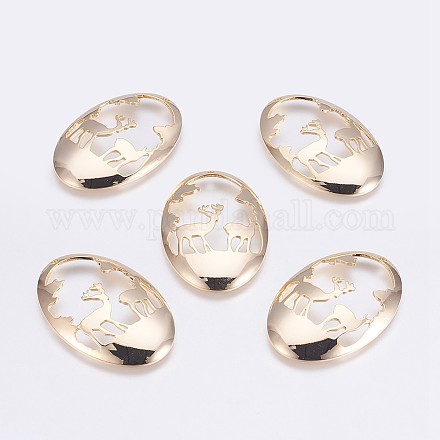 Латунные подвески KK-I622-03G-NF-1