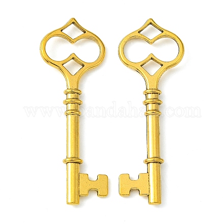 Тибетский сплав стиля большие кулоны TIBEP-4919-AG-RS-1