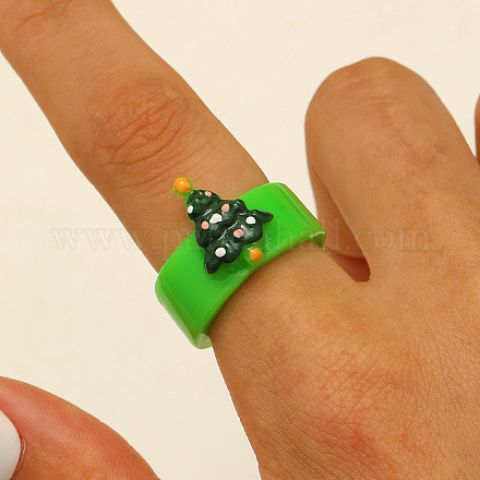 Рождественские кольца из смолы FS-WG94CC2-03-1