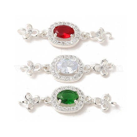 Стойки обшивки латунь микро проложить Циркон подвеску KK-S399-07P-A-1