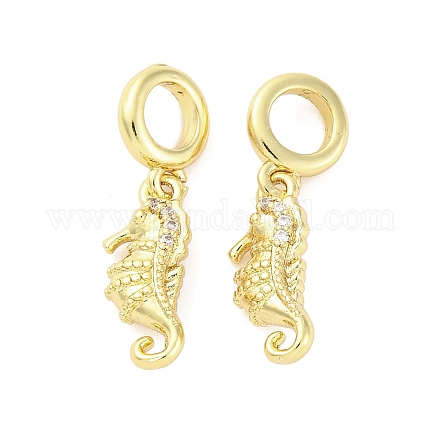 Латунь микропейв кубический цирконий европейские подвески с подвесками KK-D325-20G-01-1