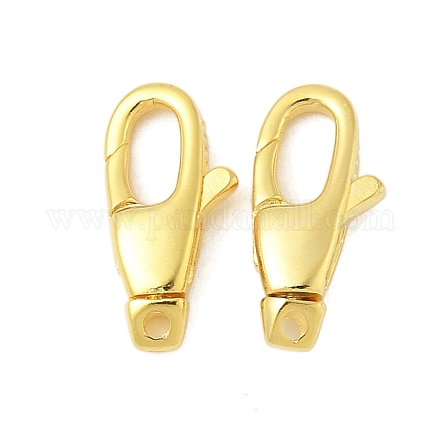 925 стерлингового серебра застежкой омар коготь STER-S012-10G-1