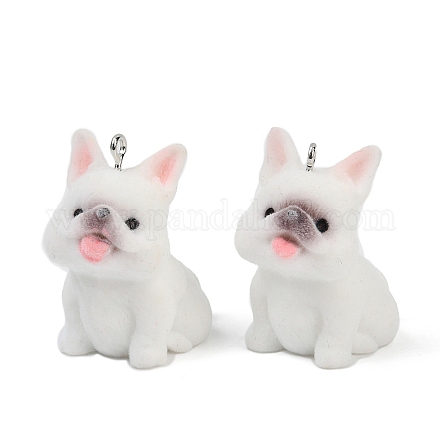 Кулоны из флокированной смолы FIND-A052-07B-1