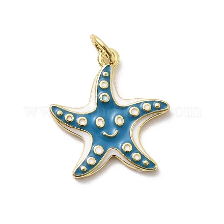 Латунь эмаль подвески KK-P338-03C-G02-1