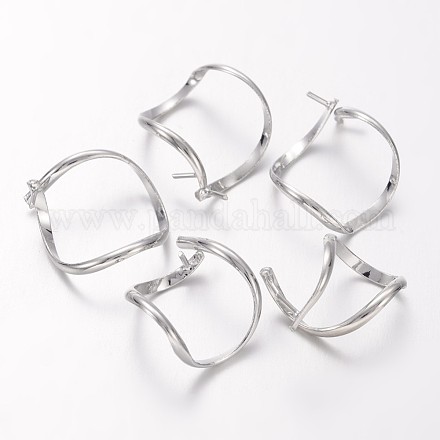 Латунные дужки с платиновым покрытием X-KK601-NF-1