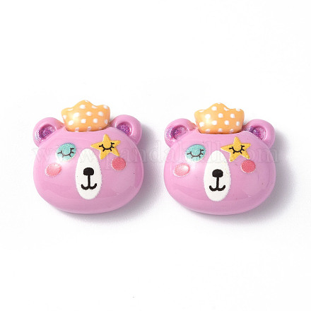 Непрозрачные кабошоны из смолы CRES-P023-02C-1