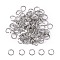 Tarnish Resistant 304 Stainless Steel Jump Rings, Open Jump Rings, Stainless Steel, 18 Gauge, 7x1mm, Inner Diameter: 5mm