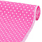 Polka Dot Pattern Cotton Fabrics, Clothing Accessories, Hot Pink, 1000x1600x0.1mm