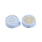 Food Grade Silicone Focal Beads, Round with Twelve Constellations, Leo, 25x9.5mm, Hole: 2.5mm
