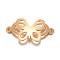 201 Stainless Steel Links connectors, Butterfly, Golden, 31x17x1mm, Hole: 1.5mm