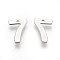 Tarnish Resistant 201 Stainless Steel Charms, Number, Num.7, 11x8x0.6mm, Hole: 1mm