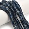 Natural Kyanite Beads Strands, Rondelle, 10x3~4.5mm, Hole: 0.7mm, about 115~117pcs/strand, 15.75~15.94 inch(40~40.5cm)