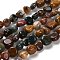 Natural Ocean Jasper Beads Strands, Nuggets, Tumbled Stone, 7~13x4.5~10x4.5~10mm, Hole: 1.2mm, about 44~46pcs/strand, 15.08~16.14 inch(38.3~41cm)