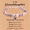 Natural Pink Zebra Jasper Round Beaded Stretch Bead Bracelets, Heart with Letter Alloy Charm Bracelets for Women, Platinum, Letter Z, 7-1/8 inch(18cm)