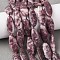 Natural Lepidolite/Purple Mica Stone Beads Strands, Flat Oval, 30x12.5x5.5mm, Hole: 1.2mm, about 13pcs/strand, 15.20''(38.6cm)