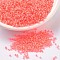 MIYUKI Delica Beads, Cylinder, Japanese Seed Beads, 11/0, (DB2034) Luminous Flamingo, 1.3x1.6mm, Hole: 0.8mm, about 2000pcs/10g