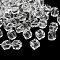 Imitation Austrian Crystal Beads, Grade AAA, K9 Glass, Faceted, Cube, Clear, 8.5x10x10mm, Hole: 0.9~1mm