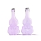 Violin Shape Dummy Wine Bottle Resin Cabochon, Lilac, 36.5x17x8mm