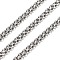 Non-Tarnish 304 Stainless Steel Cable Chain, Stainless Steel Color, Link: 3x2x0.5mm
