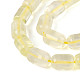 Естественный лимонный кварц нитей бисера G-G980-52A-4