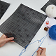 Листы холста pe сетки&nbsp;DIY-WH0496-60-4