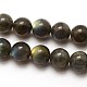 Природных драгоценных камней лабрадор круглые бусины пряди G-E251-33-12mm-2