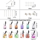 Наборы для изготовления серег с молочным чаем своими руками DIY-NB0004-28-2