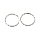 Кольца из нержавеющей стали марки 304 RJEW-I101-02B-P-1