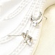 Серьги-гвоздики из циркония EJEW-M103-01P-3