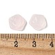 Натуральный розовый кварц резные кабошоны G-C185-01A-01-3