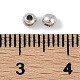 Пластиковые круглые бусины ccb ALUM-U001-08C-02-3