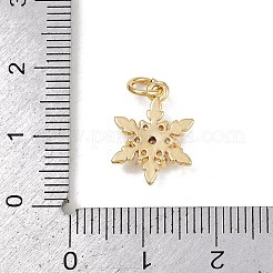 Латунные микро проложить кубического циркония подвески KK-H077-02G-05