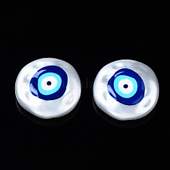 3d печатные бусины из абс-пластика с имитацией жемчуга KY-S168-004