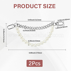 Цепи из сплава для ботинок AJEW-WH20020-089