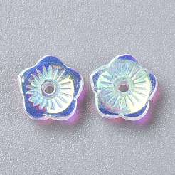 Прозрачные стеклянные бусины GGLA-M004-02A-01