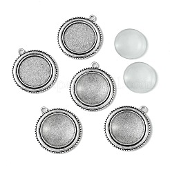 Набор для изготовления пустых подвесок из сплава в тибетском стиле своими руками&nbsp;DIY-FS0005-80C