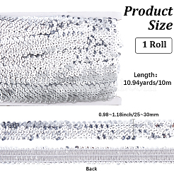 Отделка блестками из полиэстера&nbsp;OCOR-WH20012-79F