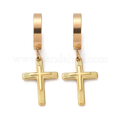 Серьги-кольца из нержавеющей стали 304 EJEW-S253-16G